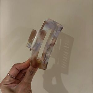 Elegant Multicolor Hair Claw Clip